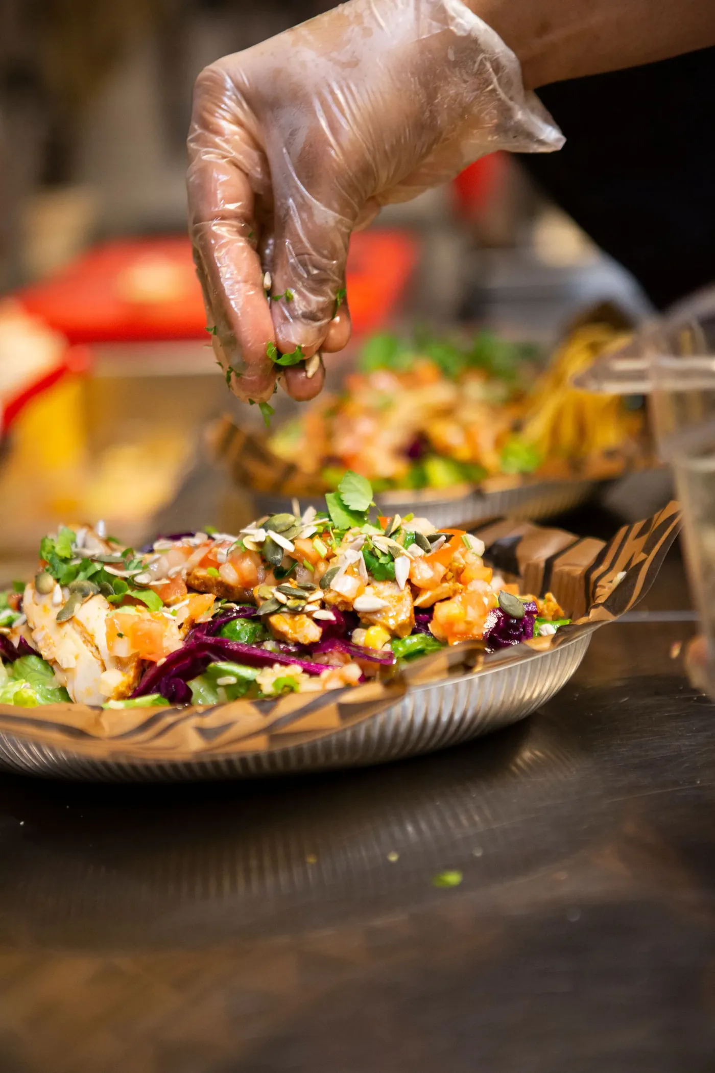 Zócalo bowl med färska råvaror